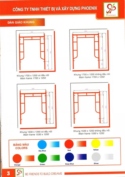 catalogue giang giao khung